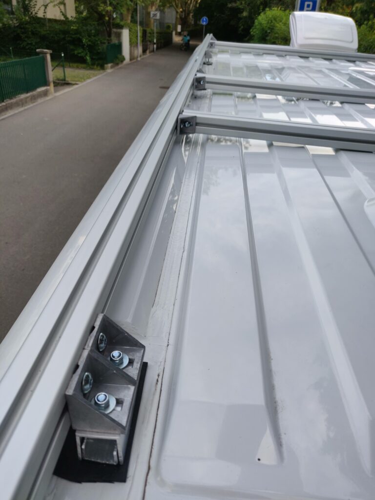 Finished roof rack